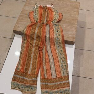 Tacera Multicolor Striped Jumpsuit